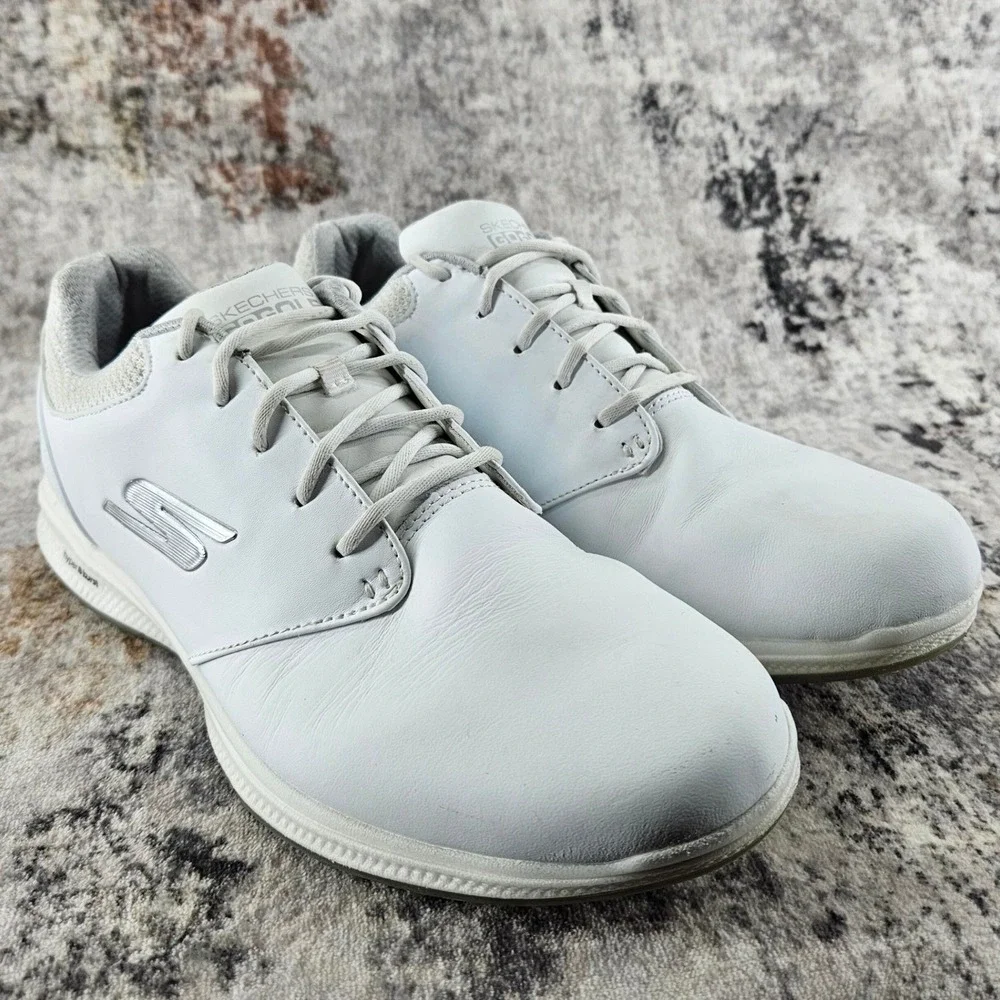 Skechers Go Golf Elite 4 Hyper Shoes‎ Womens 10 White Spikeless 123027